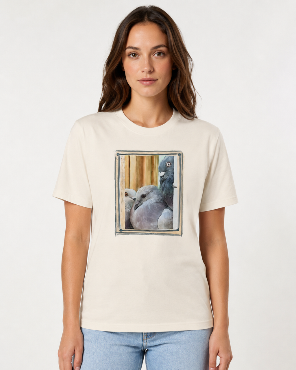 Baby Pigeon Mystery — Premium Edition Tee